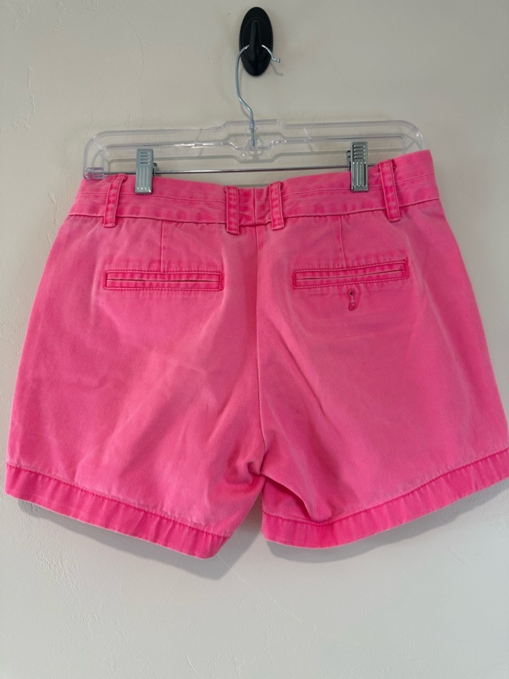J.Crew Pink Chino Shorts Womens Size 2 Preppy Summer Casual - Picture 4 of 5